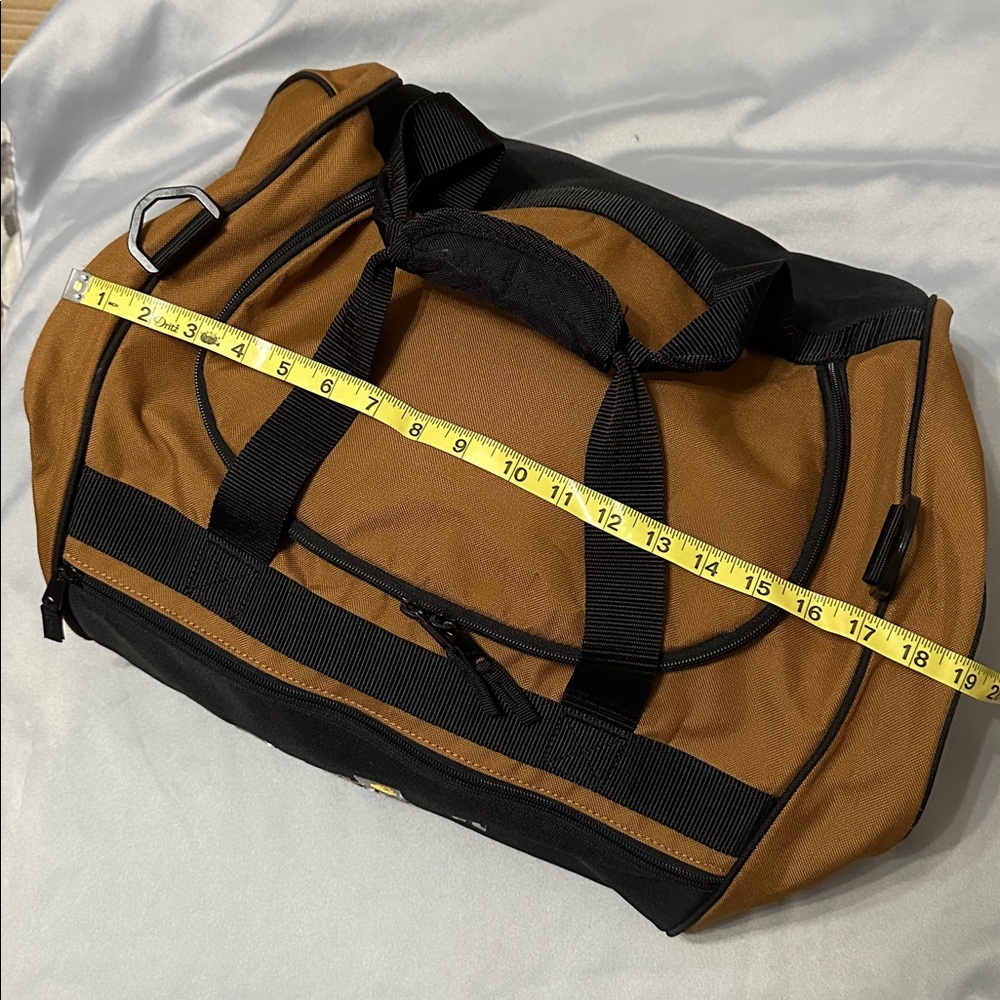 Carhartt Black and Brown medium Duffel Bag - Picture 3 of 7